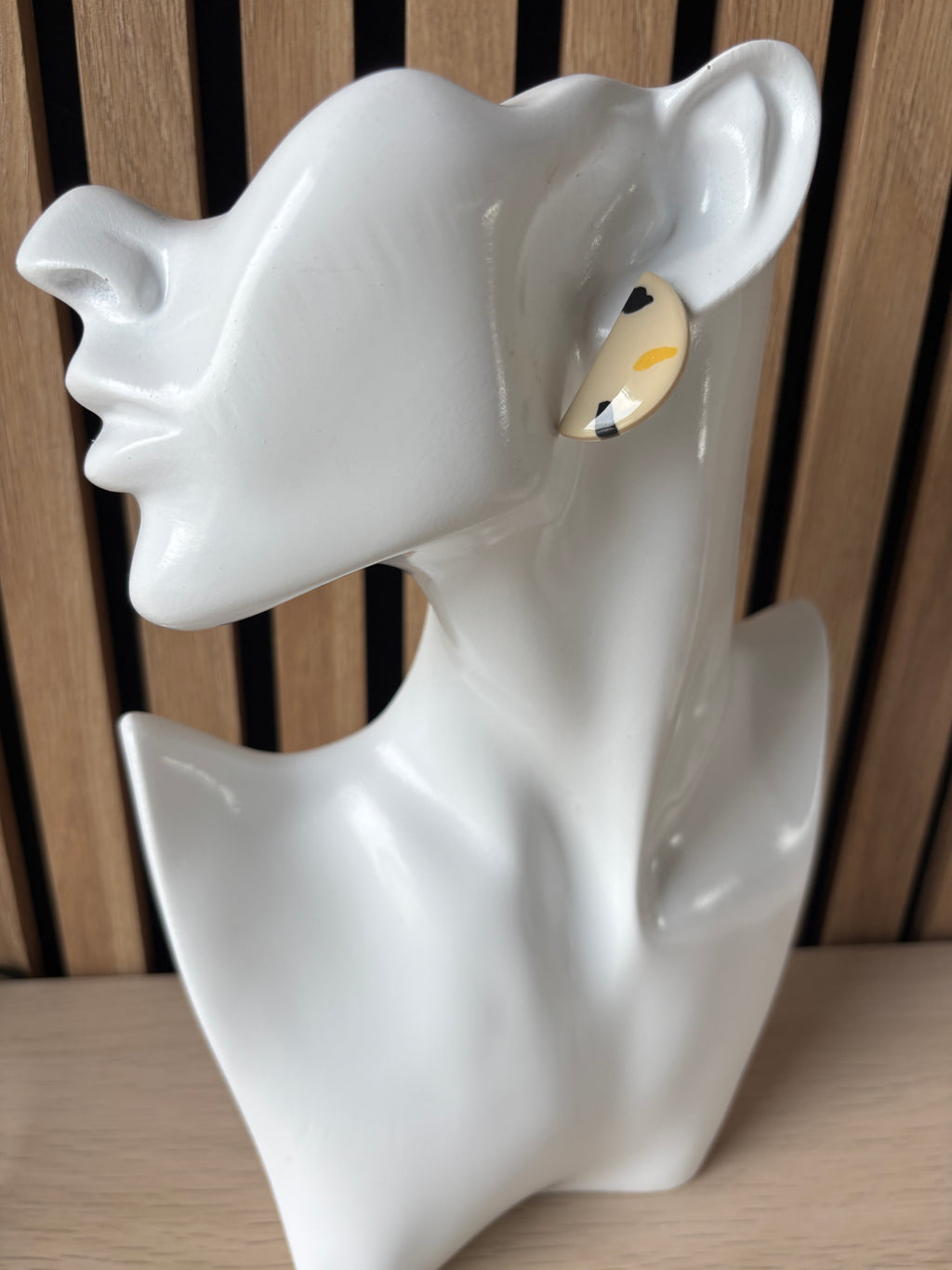 Luna gevlekt geel /zwart