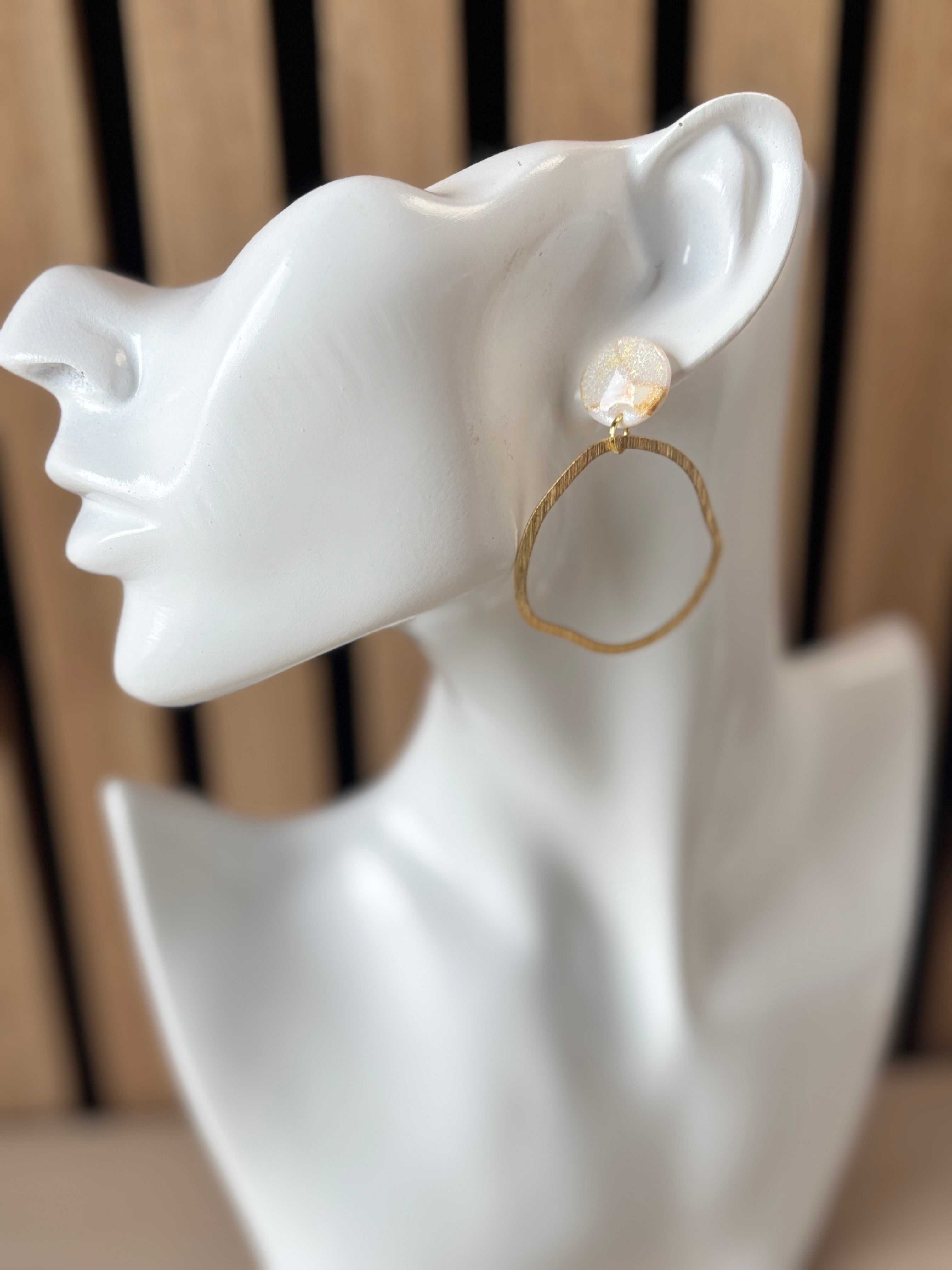 Celia marmer wit goud