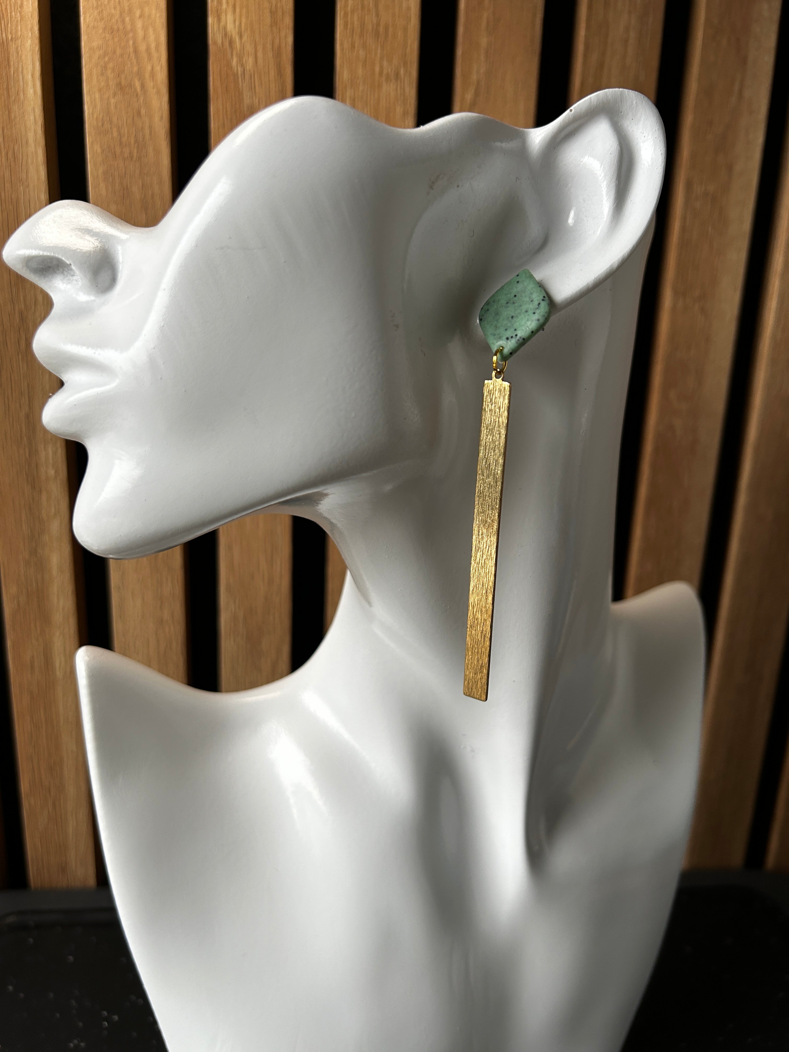 Camille goud groen / zwart