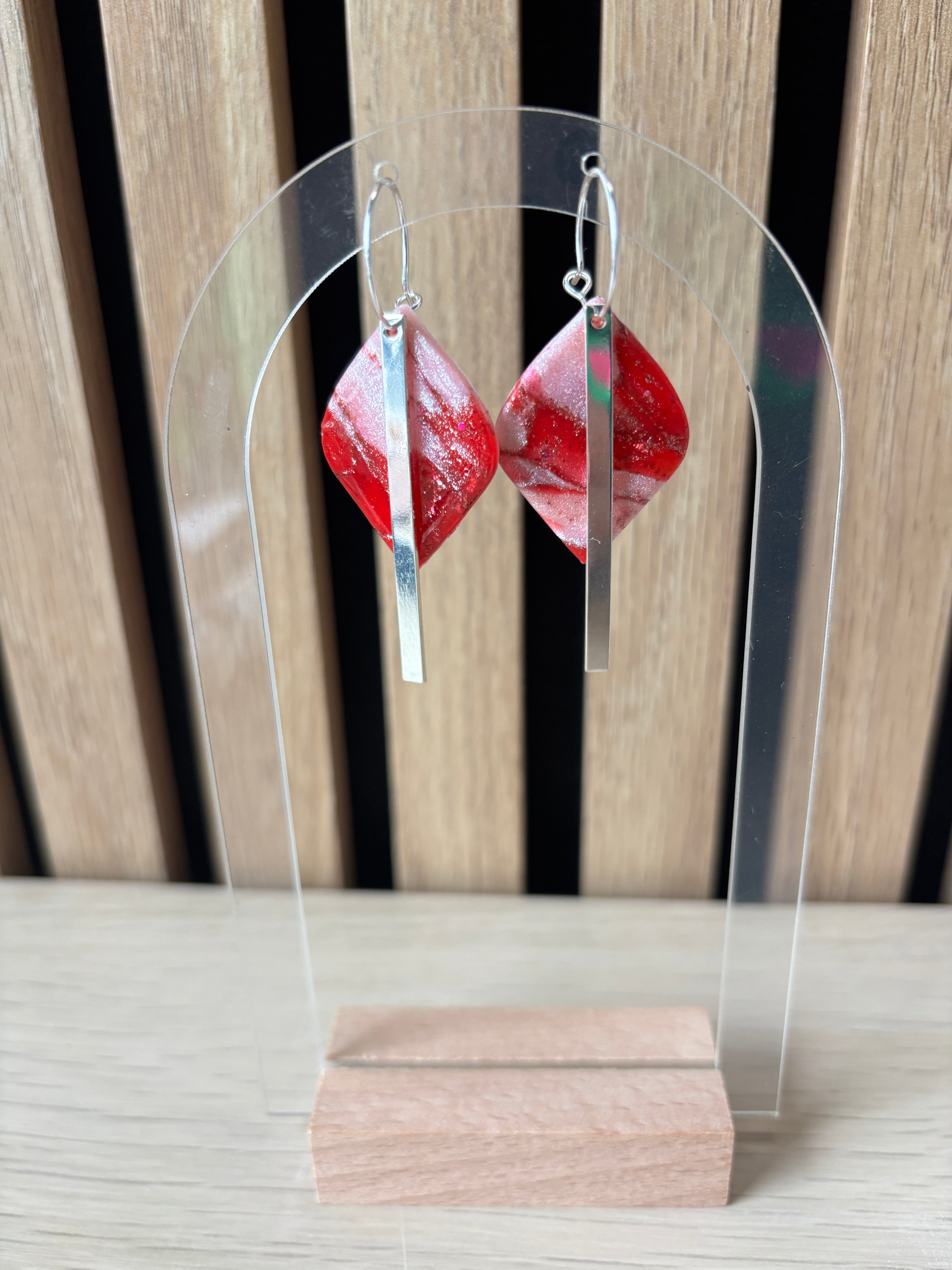 Celeste marmer rood / roos