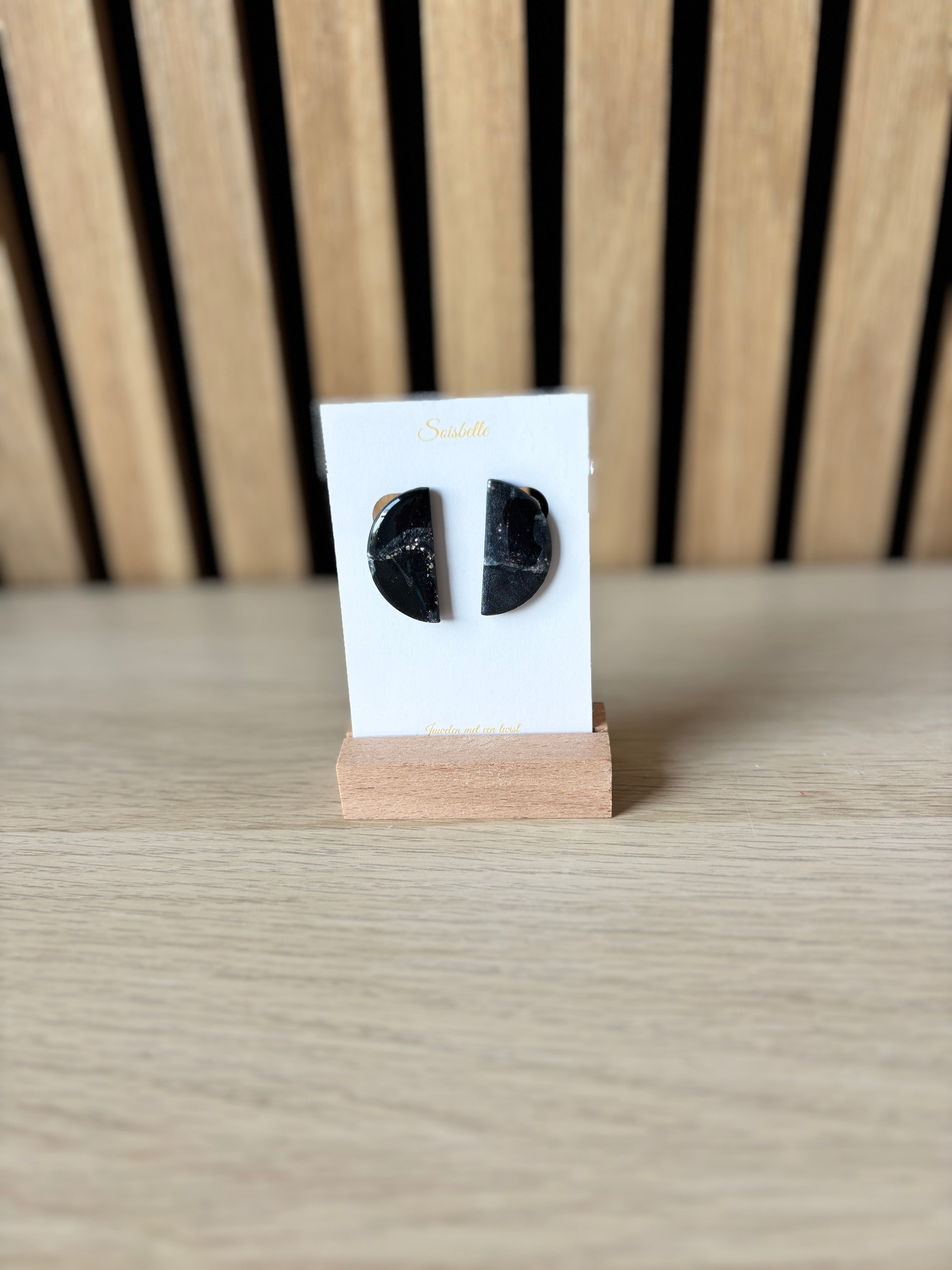 Luna zwart marmer