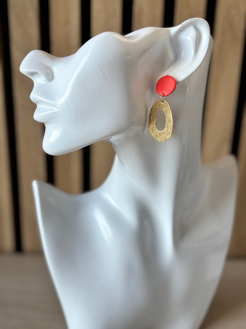 Rosa goud poppy rood