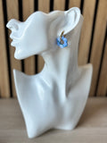 Fleur blauw marmer