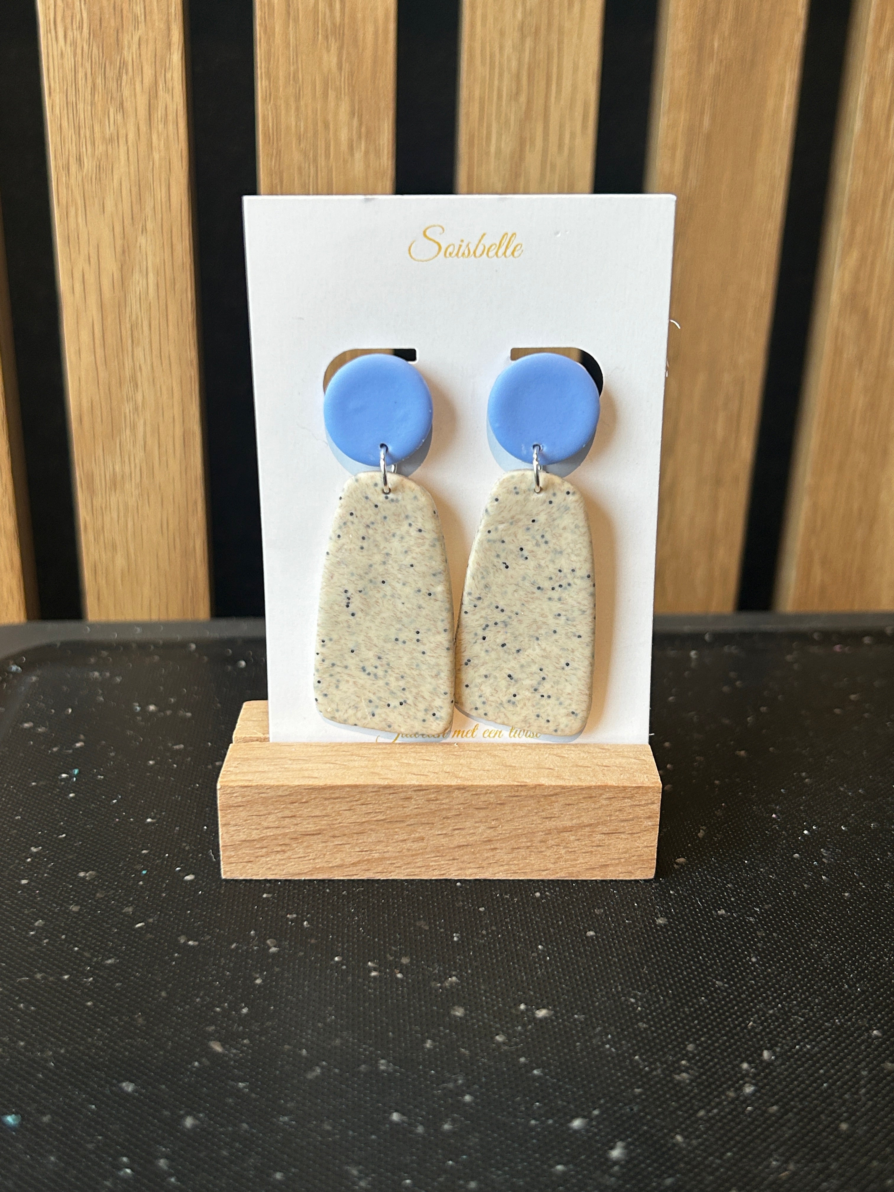 Mix & Match Oorbellen - blauw - ….